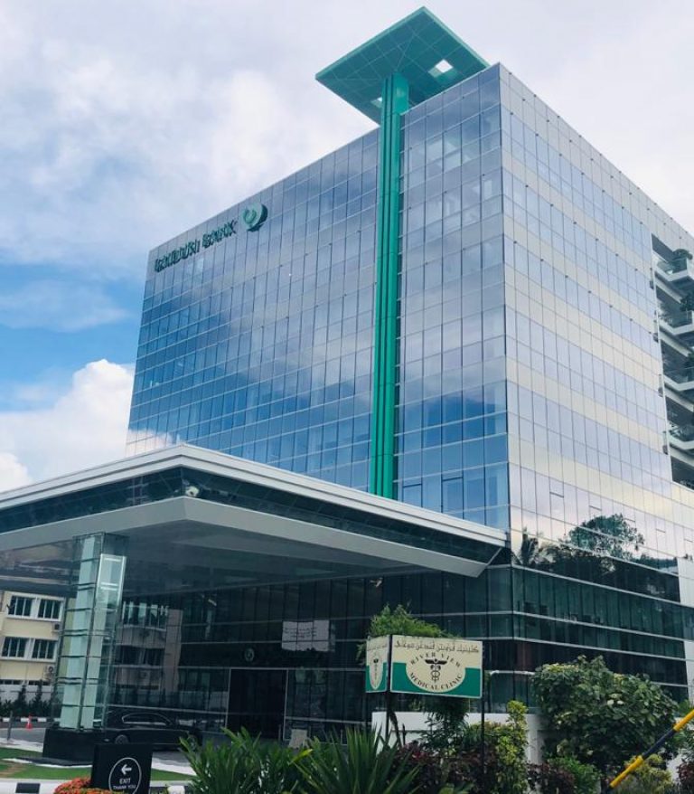 itc one-stop solution applied to Baiduri Bank New Headquarters, Brunei