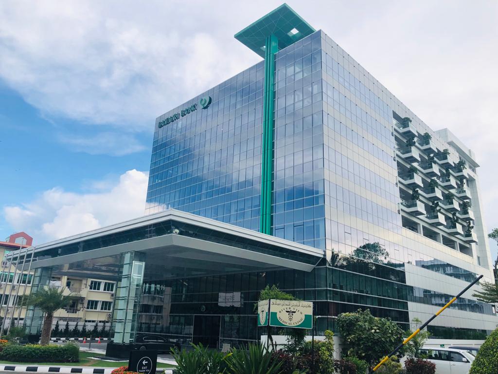 itc one-stop solution applied to Baiduri Bank New Headquarters, Brunei