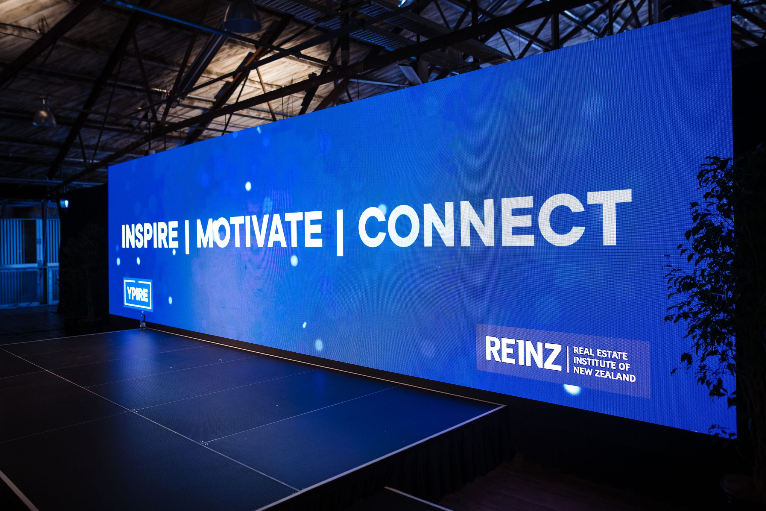itc P3.91 LED Rental Screen applied to the Real Estate Institute of New Zealand(REINZ)