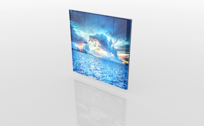 Pantalla LED transparente