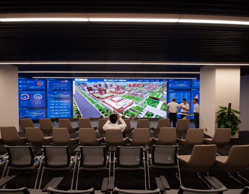 itc LED Screen Utilized in the International College of South China University of Technology