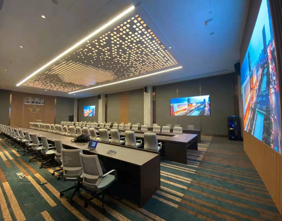 ساعد مركز التجارة الدولية في بناء غرفة اجتماعات حكومة كمبوديا