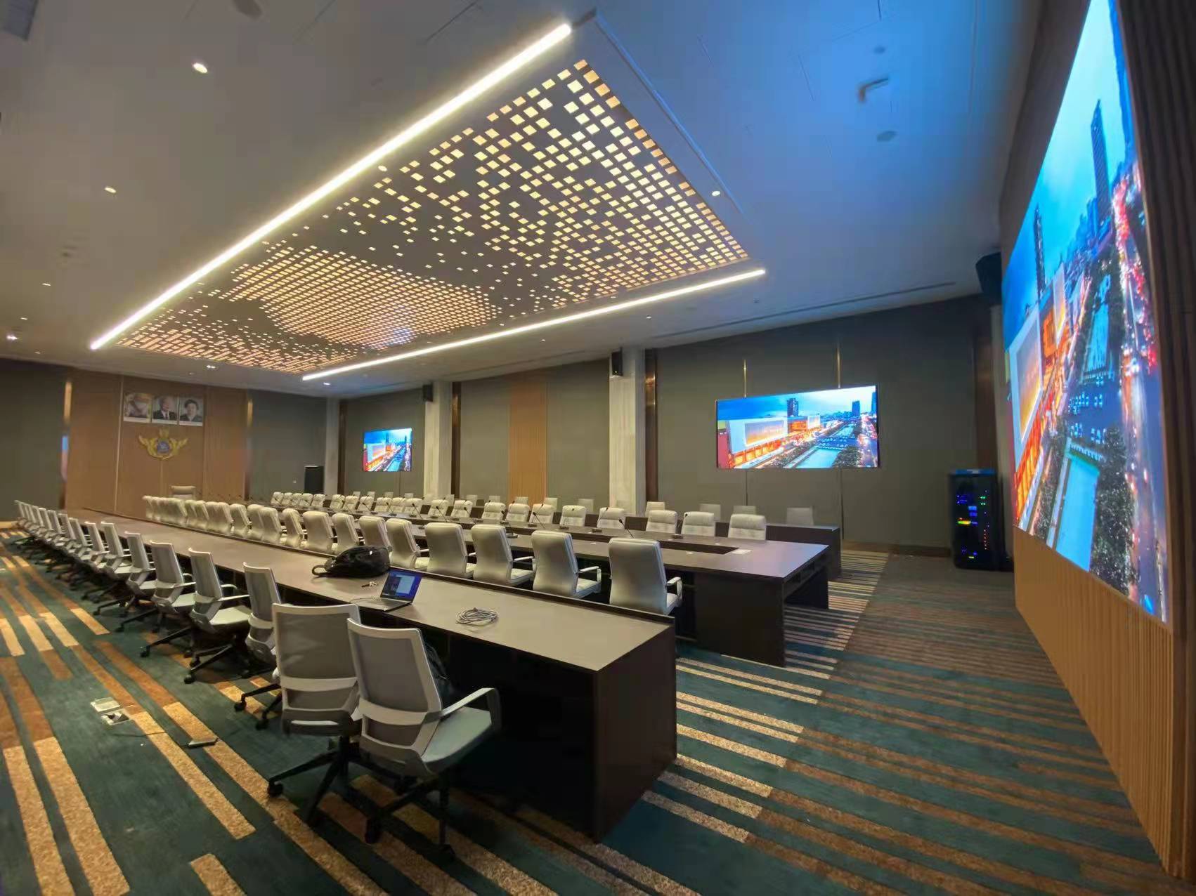 itc helped construct Cambodia Government Conference Room