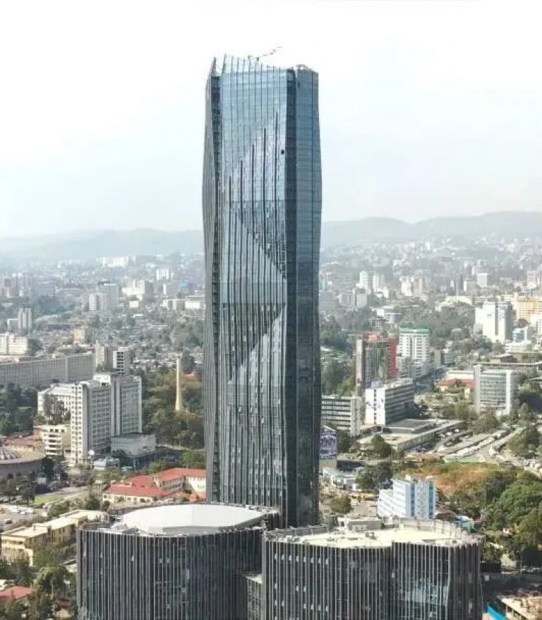 Solução itc aplicada na nova sede do Banco Comercial da Etiópia