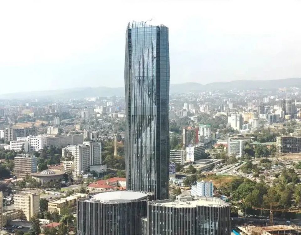 Solution itc appliquée au nouveau siège de la Commercial Bank of Ethiopia