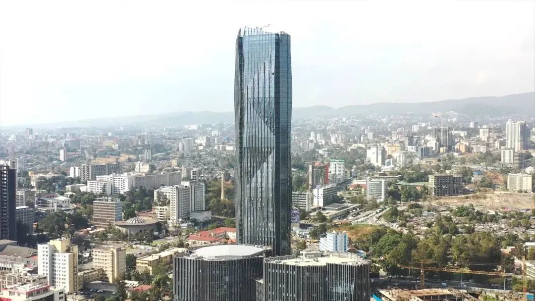 Solution itc appliquée au nouveau siège de la Commercial Bank of Ethiopia