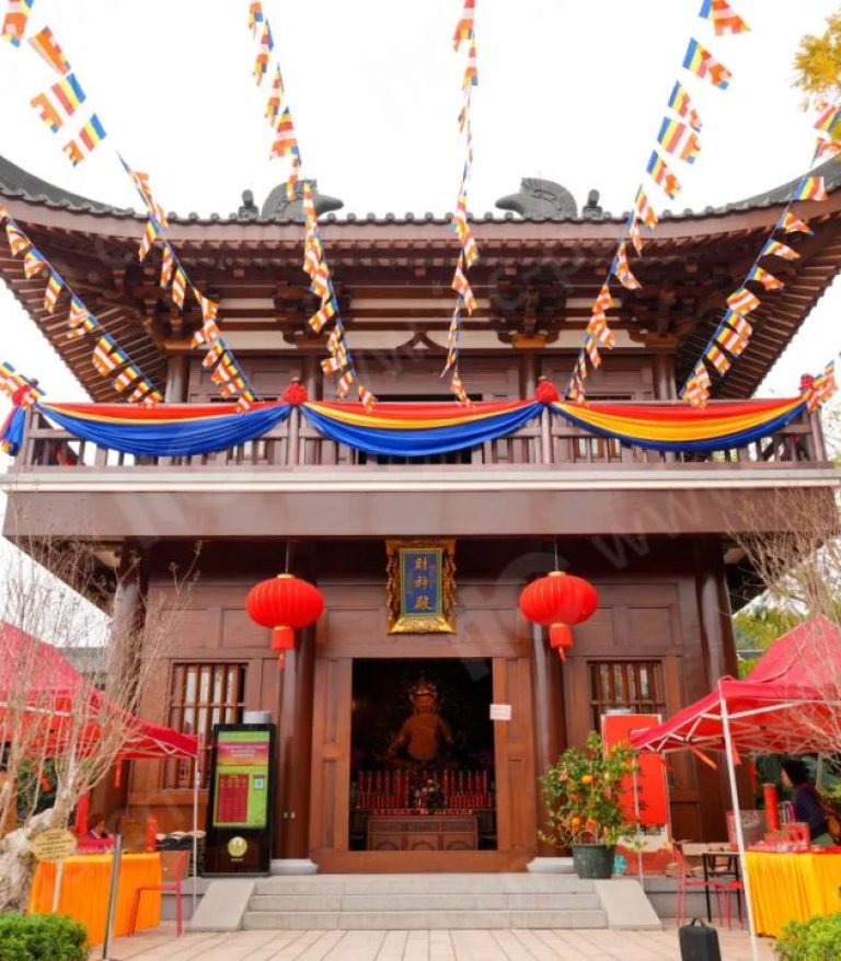 Solução para o Salão Budista da ITC: Reconstrução do Antigo Templo de Baihua